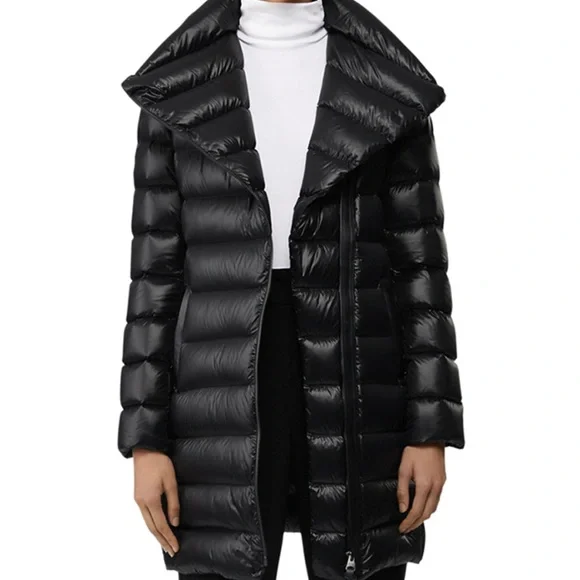 Mackage Women's Sleek Black Puffer Jacket